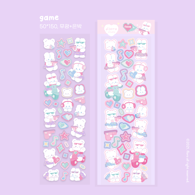 Floro Studio Game Babies Sticker