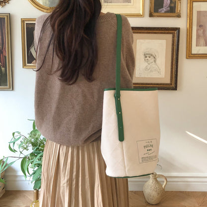 Ovuni Pauline's bucket bag - Forest Green