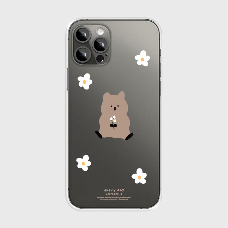 493 Quokka Mile Phone Case (Clear 透明殼)