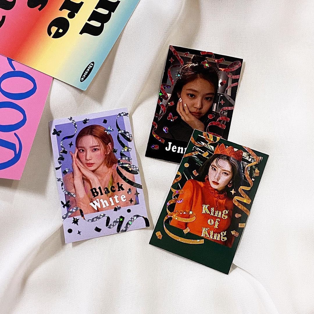 Toppikok Checked Confetti Sticker (6色)