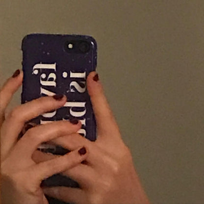 Midmaly Favorite Is Blue Phone Case (Hard 普通硬殼)