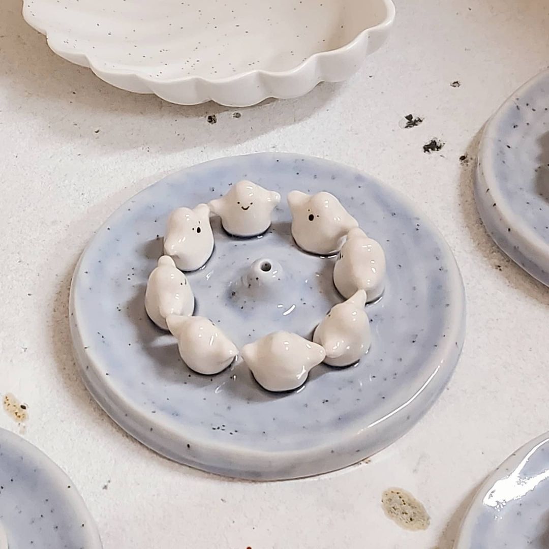 WWOOWOOO Ghost Party Incense Holder 線香座