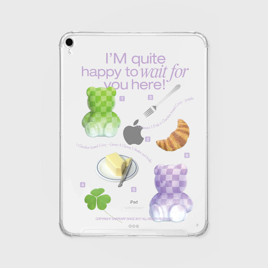 CLOVER OBJECT Ipad Clear Case