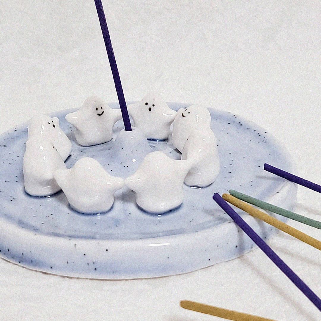 WWOOWOOO Ghost Party Incense Holder 線香座