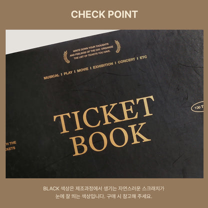 Be On D Ticket Book (3色)