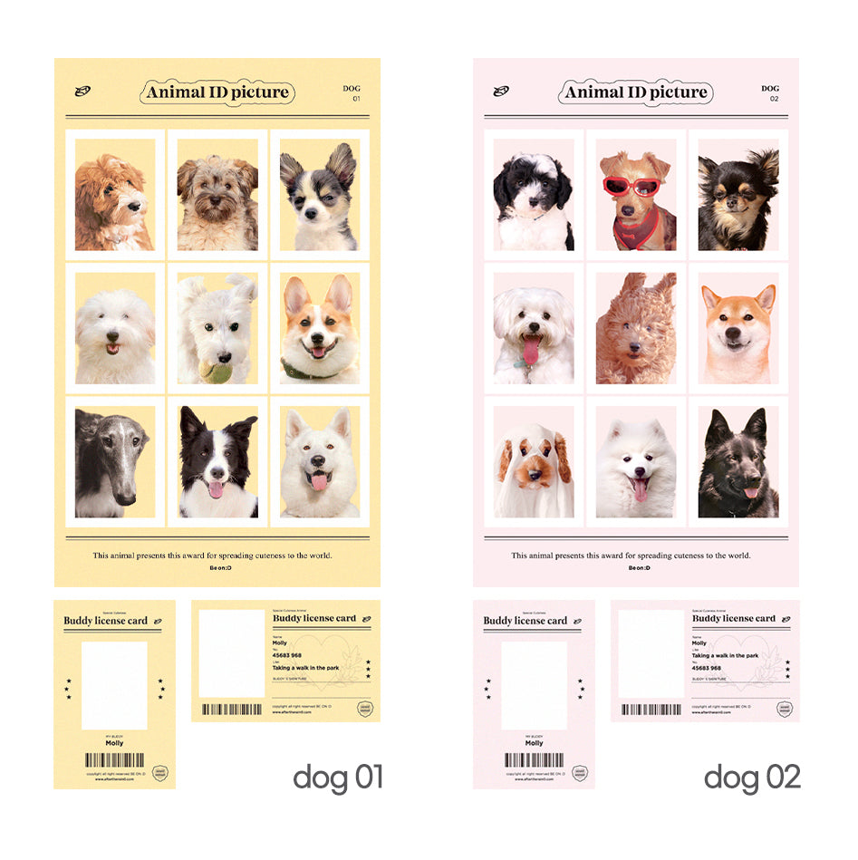 Be On D Animal Lover Sticker (+ID card)