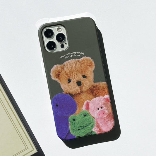 419 Loving Toys (Grey) Phone Case (Hard 普通硬殼)