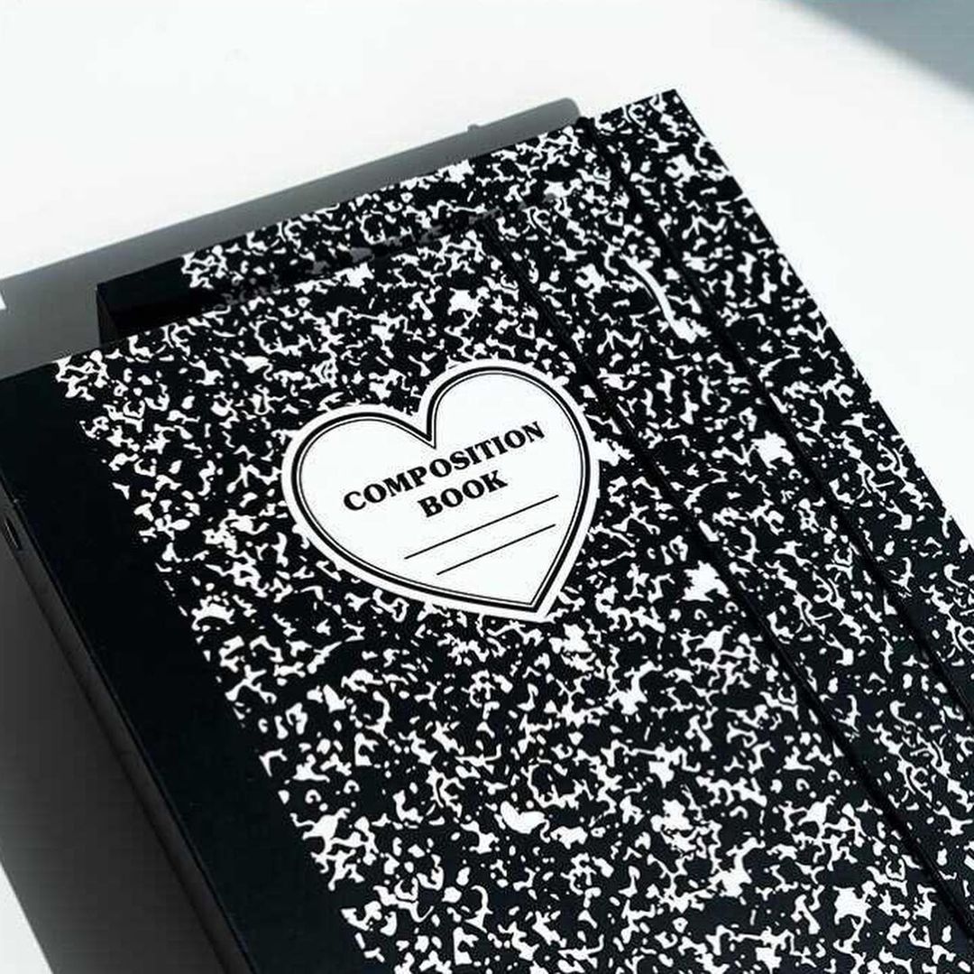 Lucalab A5 25R Composition Book (Black Ring)