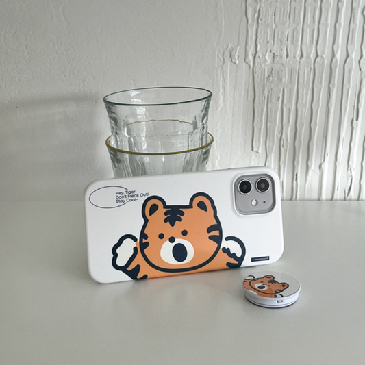 Hey Tiger Phone Case (Hard 普通硬殼)