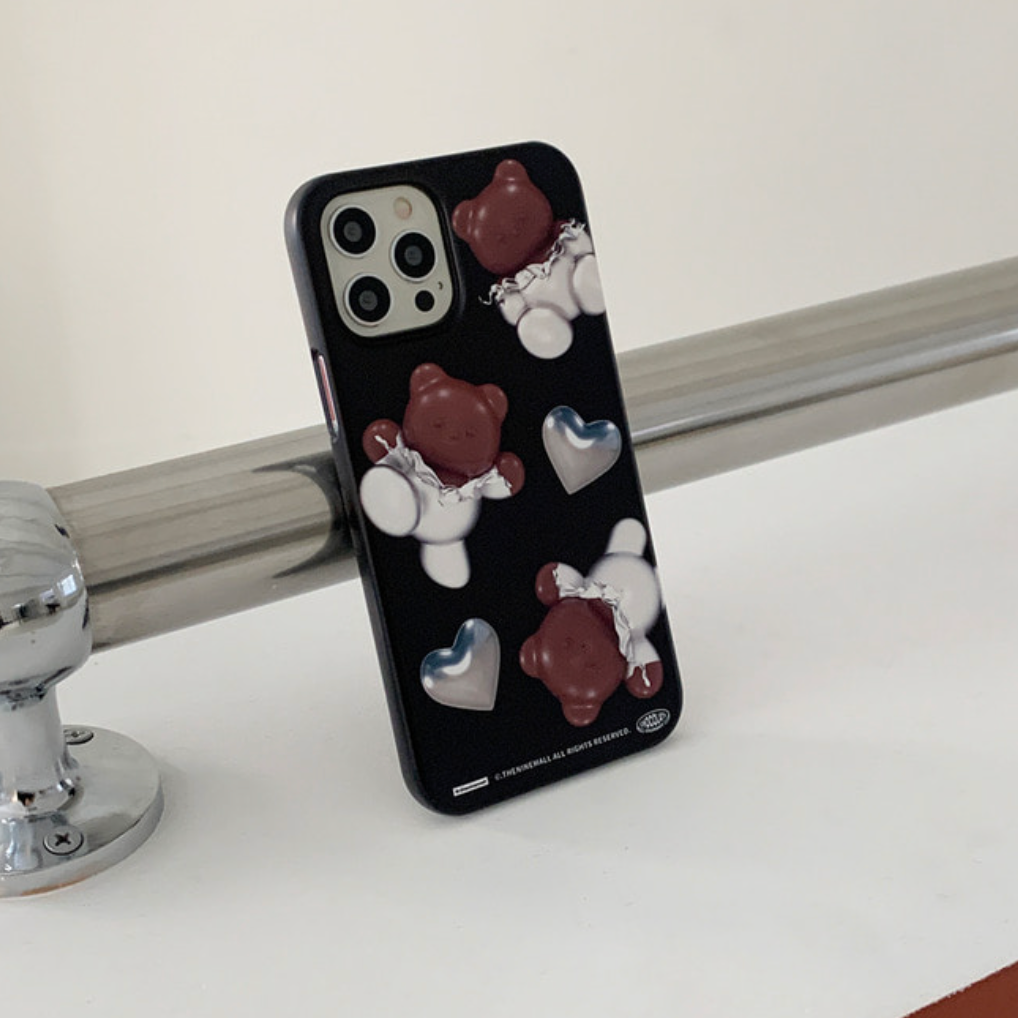 Mamamoo Moonbyul Heart Chocolate Gummy Phone Case Hard 2