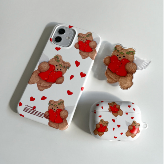 Pattern Cupid Phone Case (Hard 普通硬殼) (2色)