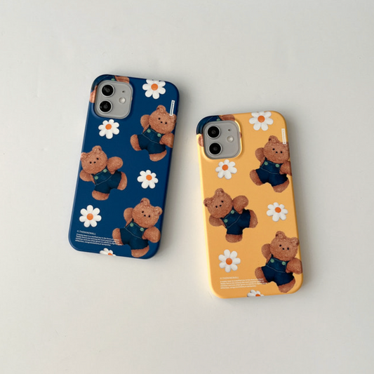 Pattern Daisy Phone Case (Hard 普通硬殼) (2色)