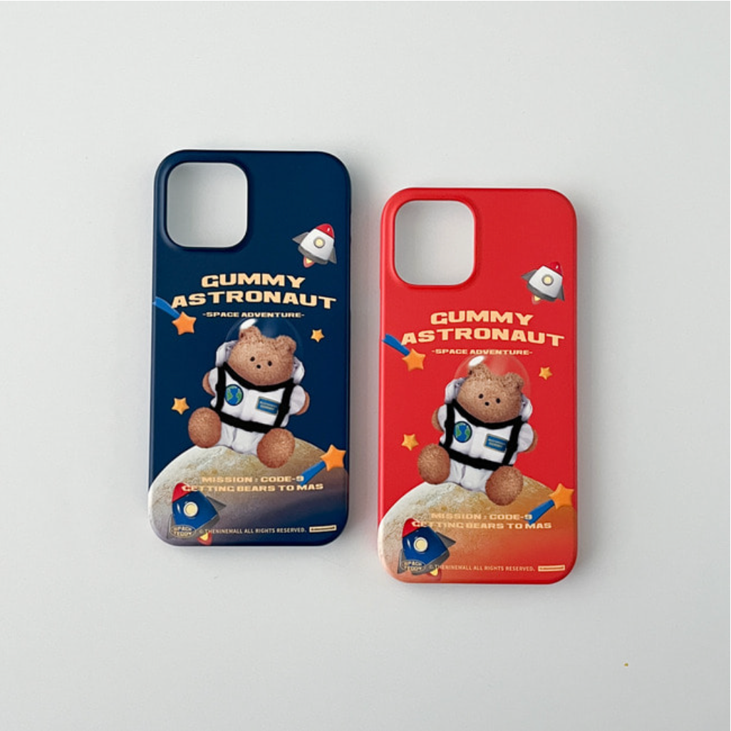 Rocket Space Gummy Phone Case (Hard 普通硬殼) (2色)