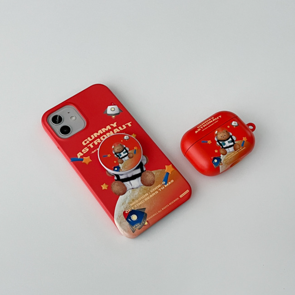 Rocket Space Gummy Phone Case (Hard 普通硬殼) (2色)