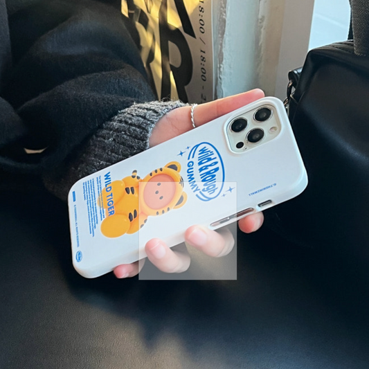 Tiger Gummy Phone Case (Hard 普通硬殼) (2色)