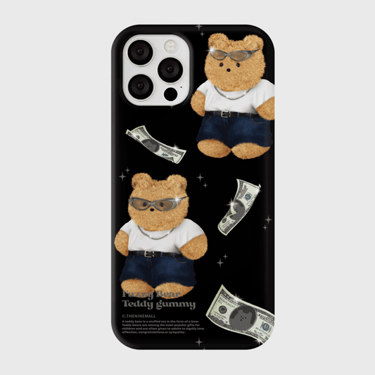 Dollars Teddy Gummy Phone Case (Hard 普通硬殼) (2色)