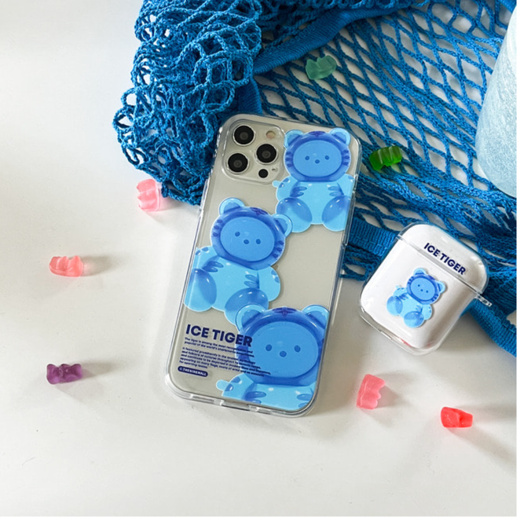 Jelly Tiger Phone Case (Clear 透明款) (3色)