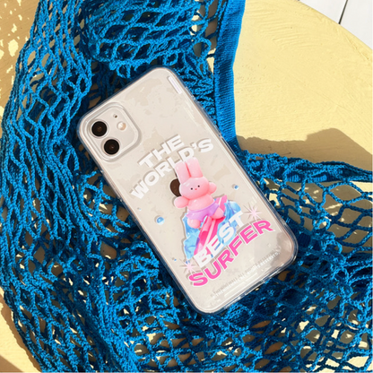 Surfer Windy Phone Case (Clear/Tank Clear 透明/透明Tank款)