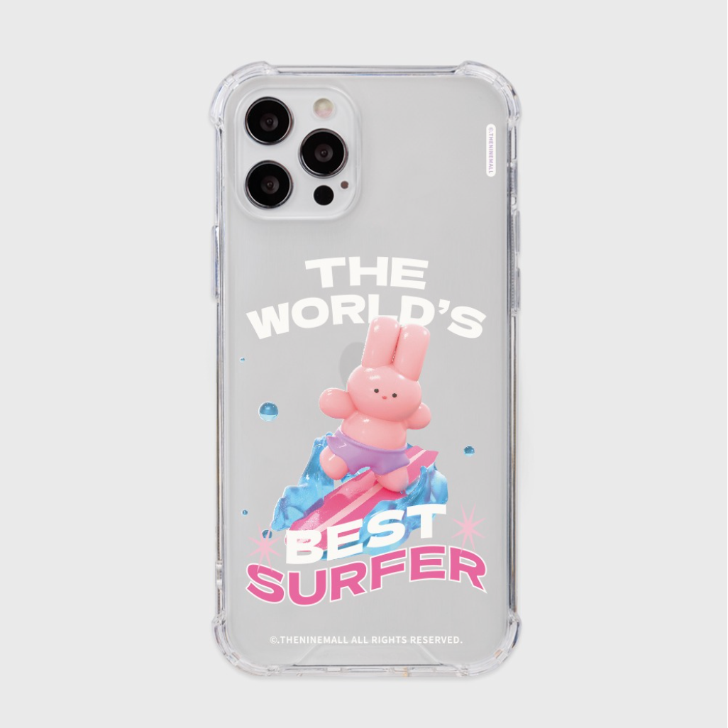 Surfer Windy Phone Case (Clear/Tank Clear 透明/透明Tank款)