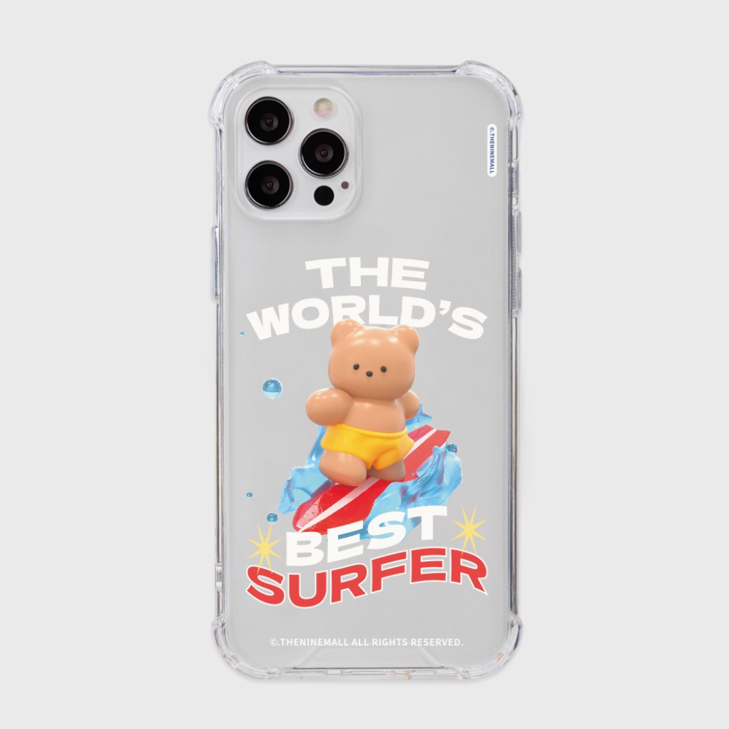 Surfer Gummy Phone Case (Clear/Tank Clear 透明/透明Tank款)