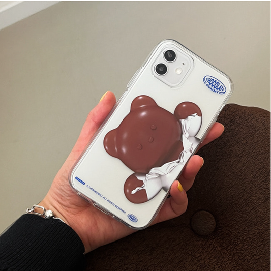 Big Chocolate Gummy Phone Case (Clear/Tank Clear 透明/透明Tank款)