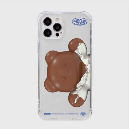 Big Chocolate Gummy Phone Case (Clear/Tank Clear 透明/透明Tank款)