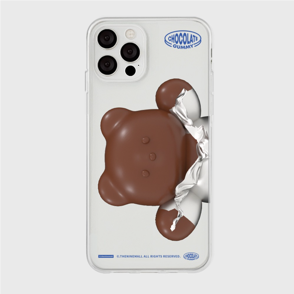 Big Chocolate Gummy Phone Case (Clear/Tank Clear 透明/透明Tank款)