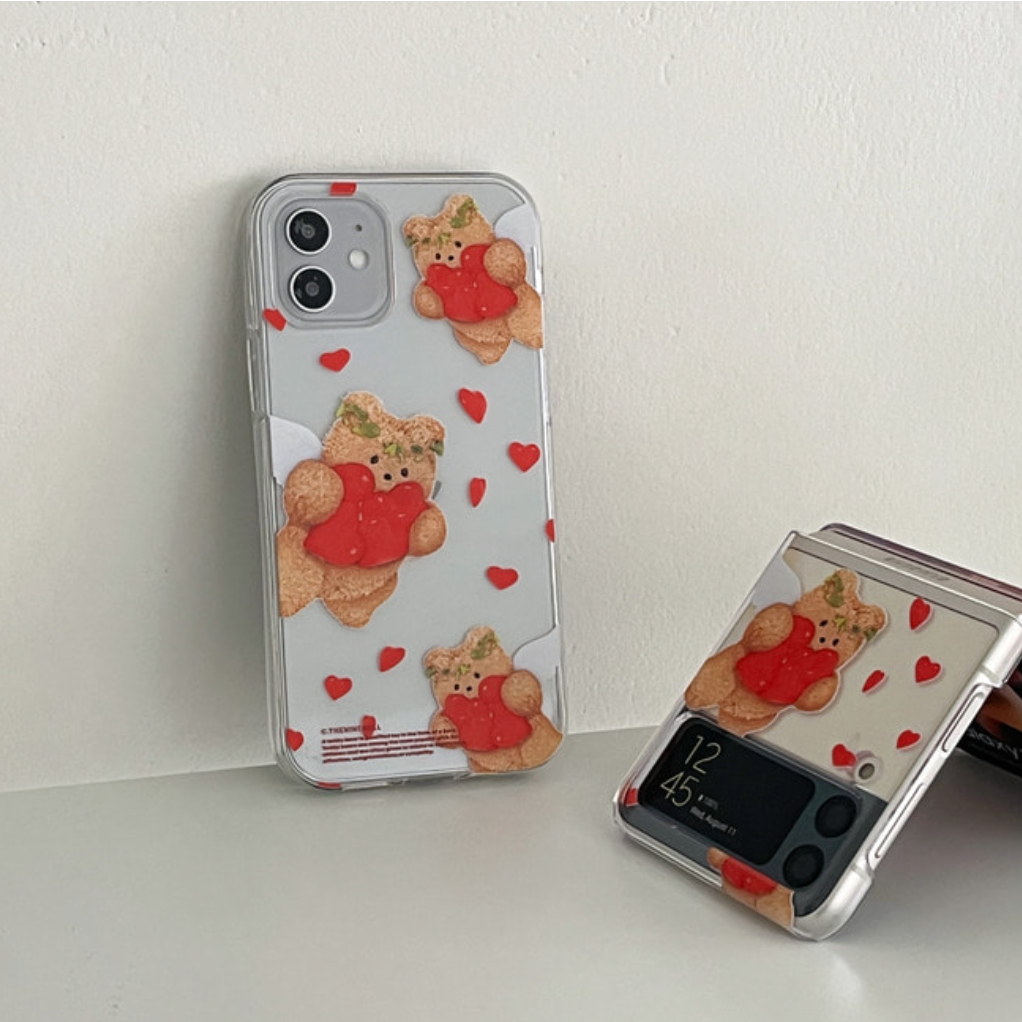 Pattern Cupid Phone Case (Clear/Tank Clear 透明/透明Tank款)