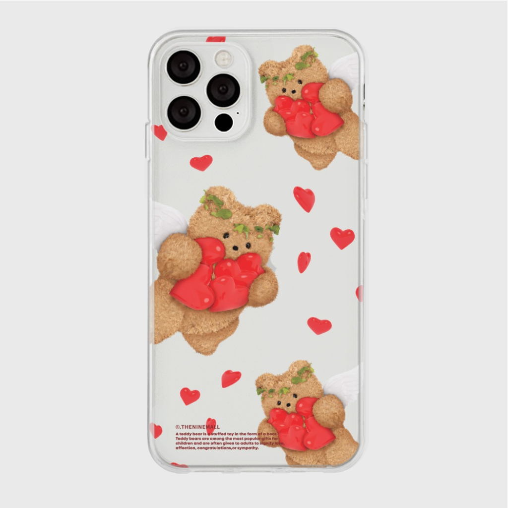 Pattern Cupid Phone Case (Clear/Tank Clear 透明/透明Tank款)