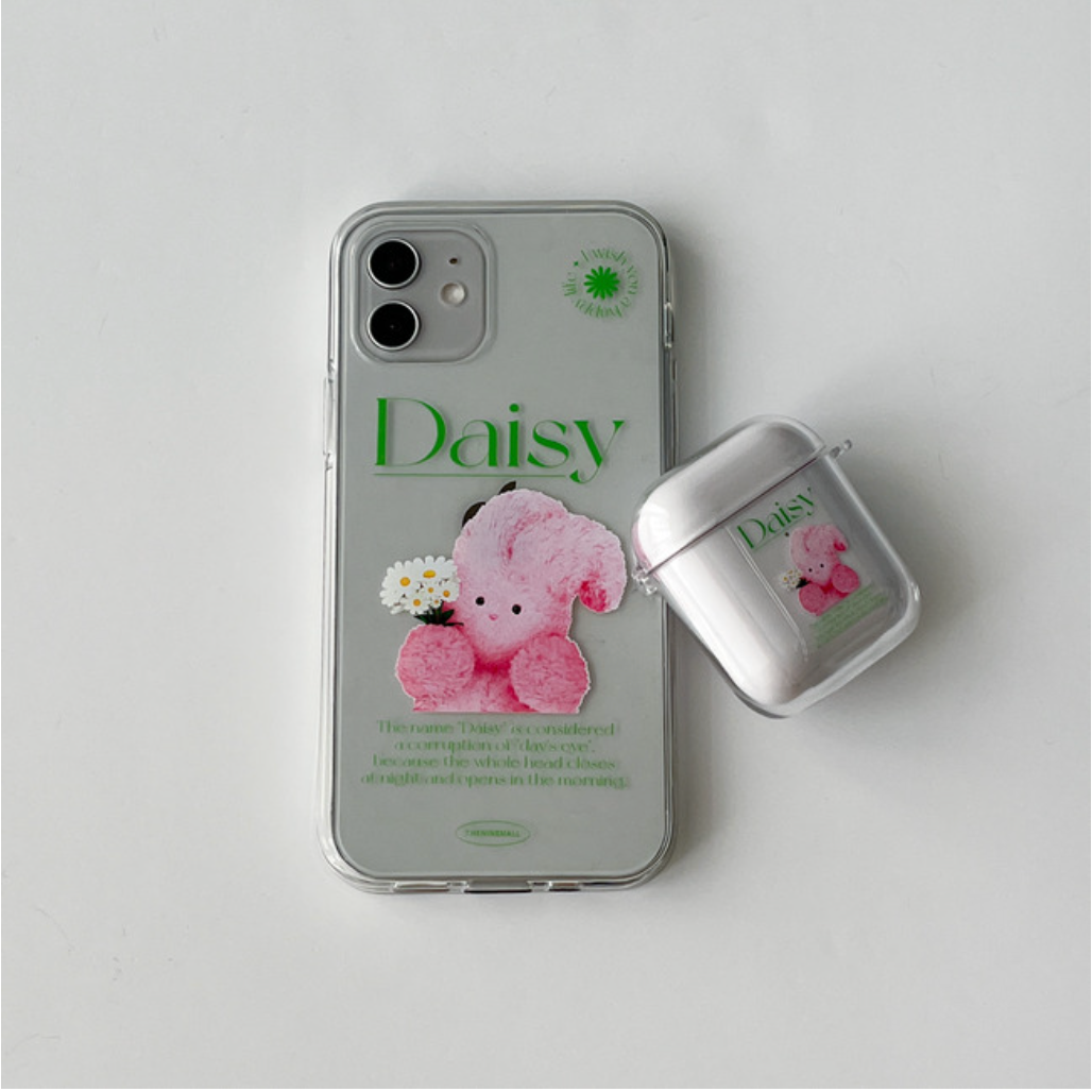 Daisy Windy Phone Case (Clear/Tank Clear 透明/透明Tank款)