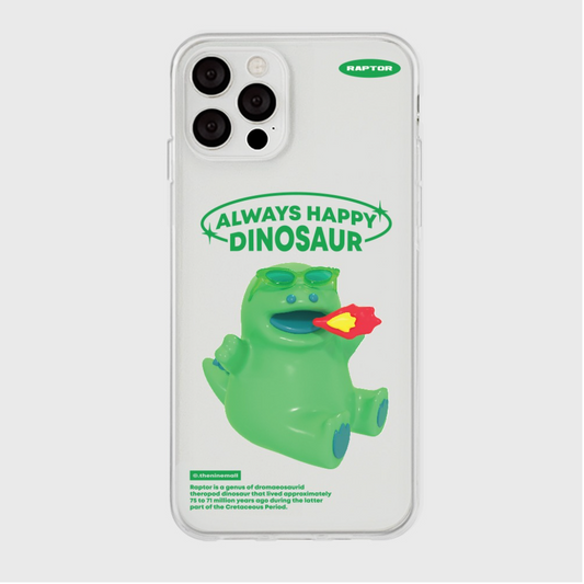 Sunglasses Raptor Phone Case (Clear/Tank Clear 透明/透明Tank款)