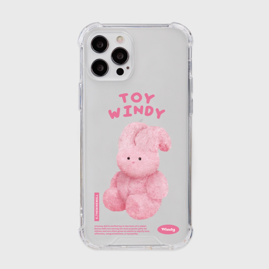 Lovely Toy Windy Phone Case (Clear/Tank Clear 透明/透明Tank款)