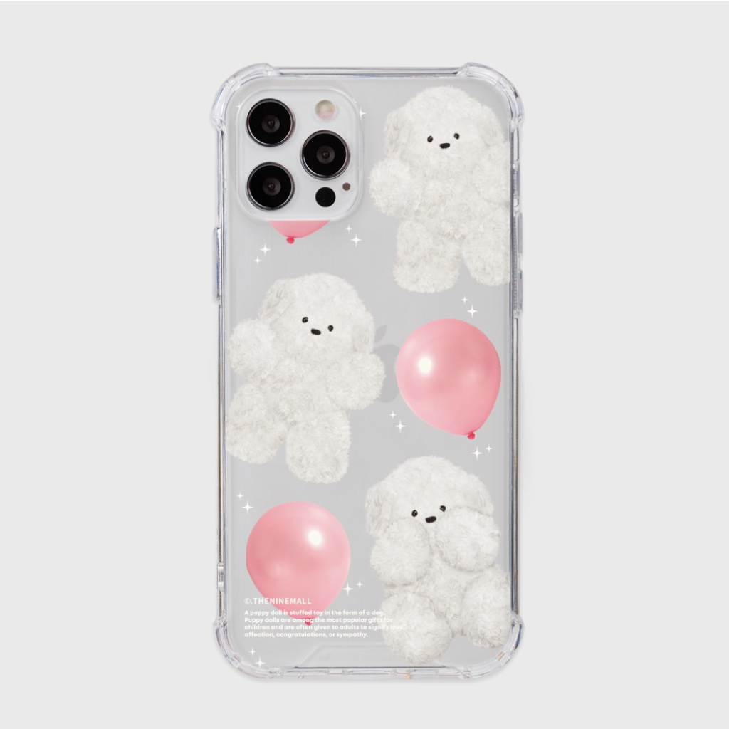 Pink Ballon Ppokku Phone Case (Clear/Tank Clear 透明/透明Tank款)