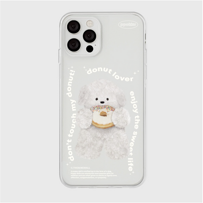 Wave Donut Lover Ppokku Phone Case (Clear/Tank Clear 透明/透明Tank款)