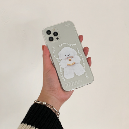 Wave Donut Lover Ppokku Phone Case (Clear/Tank Clear 透明/透明Tank款)