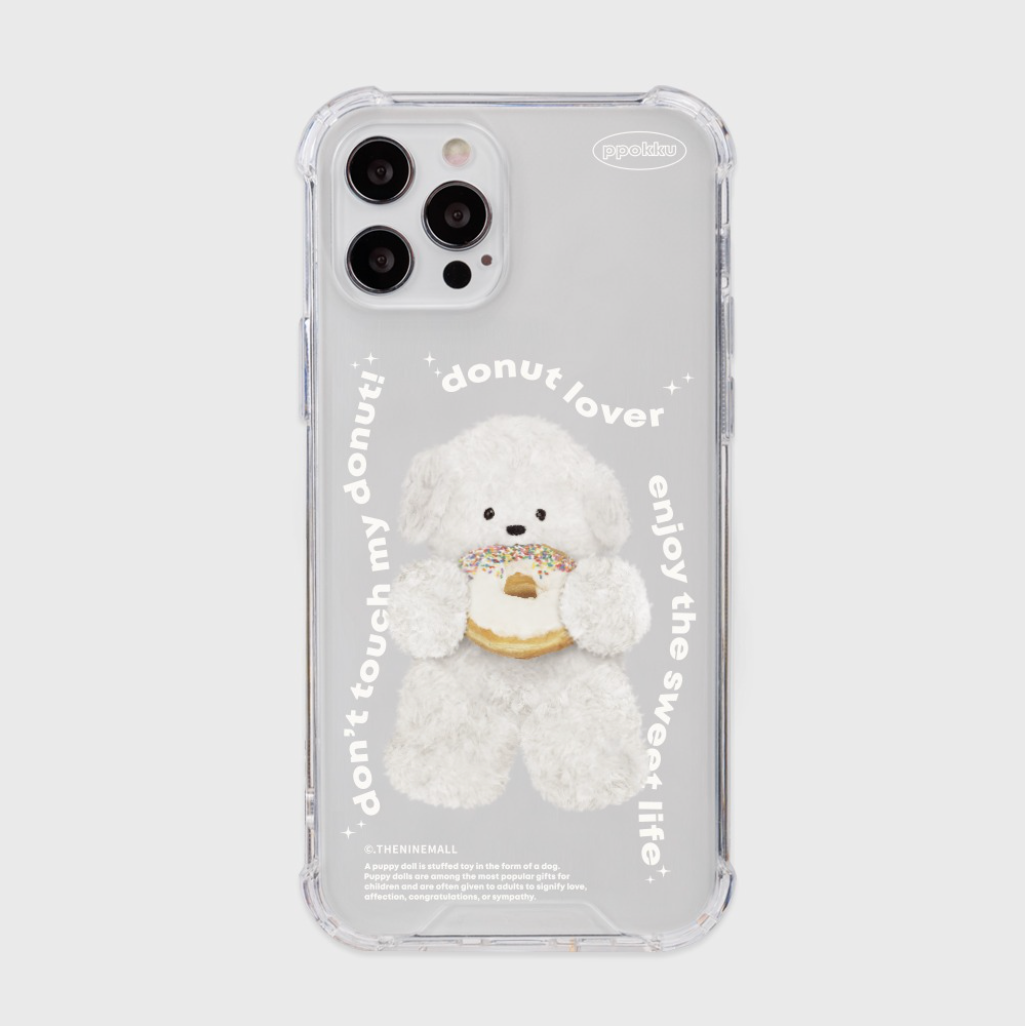 Wave Donut Lover Ppokku Phone Case (Clear/Tank Clear 透明/透明Tank款)