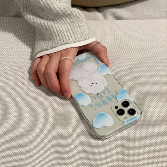 Puppy's Love Ppokku Phone Case (Clear/Tank Clear 透明/透明Tank款)