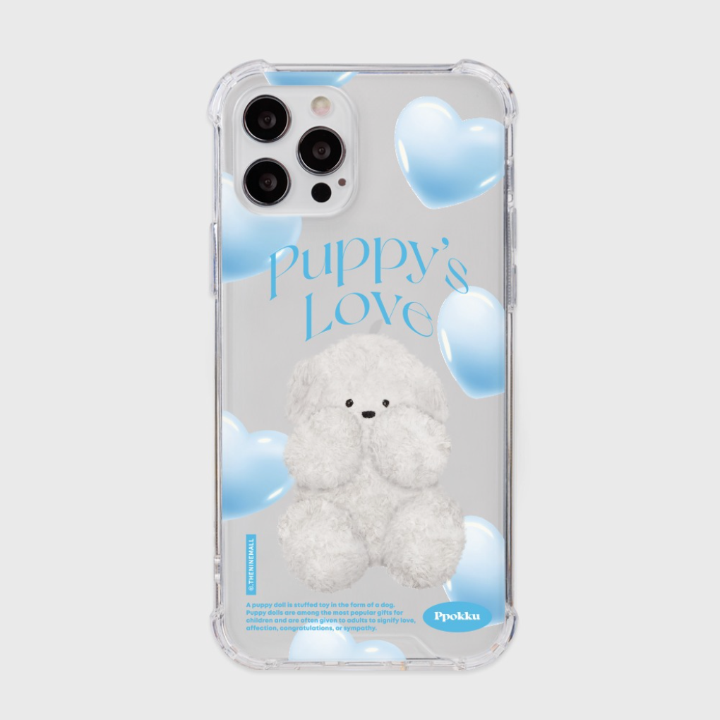 Puppy's Love Ppokku Phone Case (Clear/Tank Clear 透明/透明Tank款)