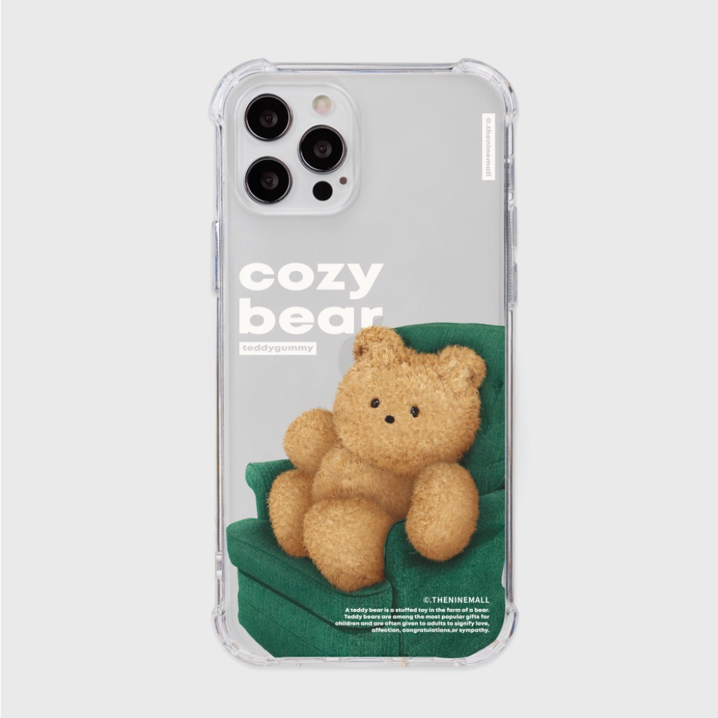 Cozy Bear Phone Case (Clear/Tank Clear 透明/透明Tank款)