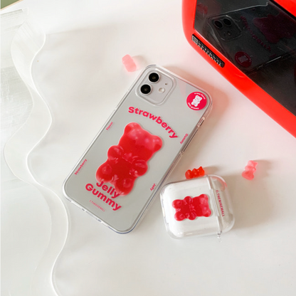 Basic Jelly Gummy Phone Case (Clear/Tank Clear 透明/透明Tank款)