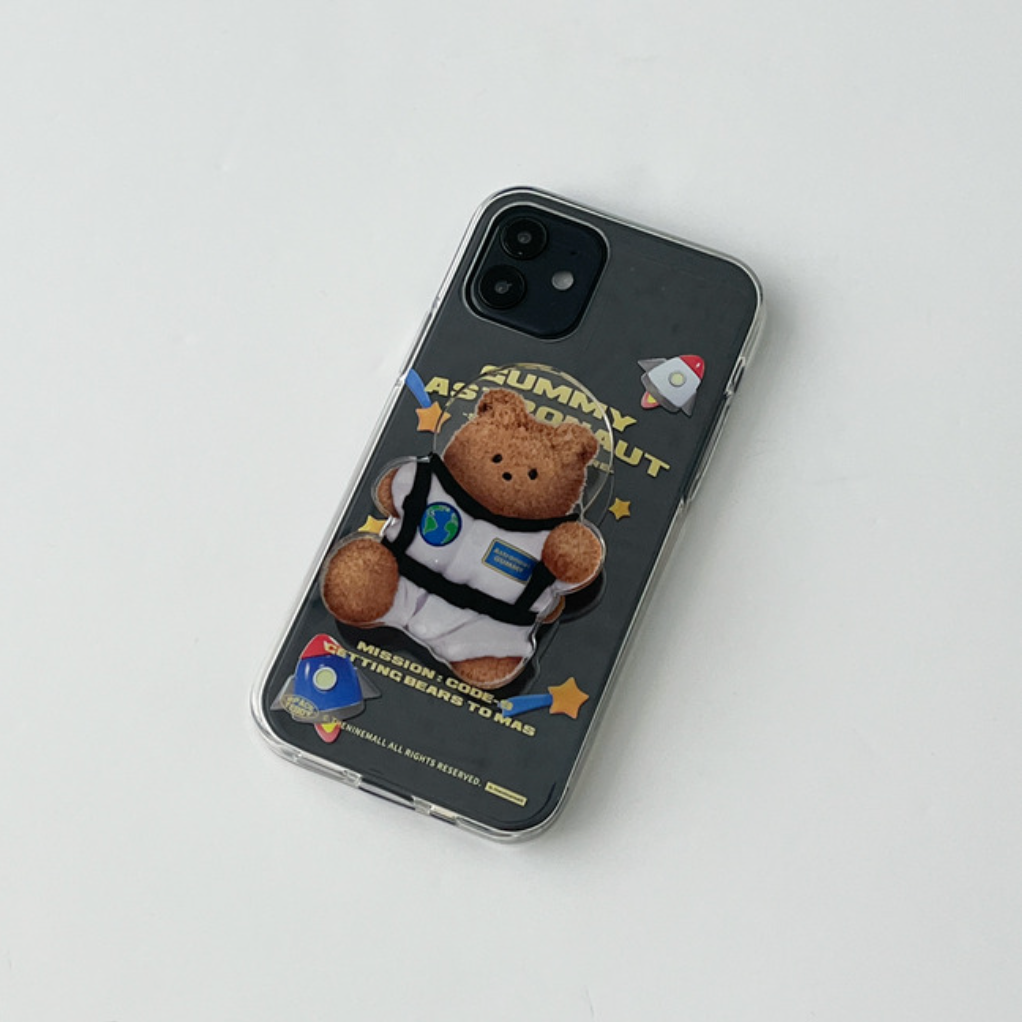 Rocket Space Phone Case (Clear/Tank Clear 透明/透明Tank款)