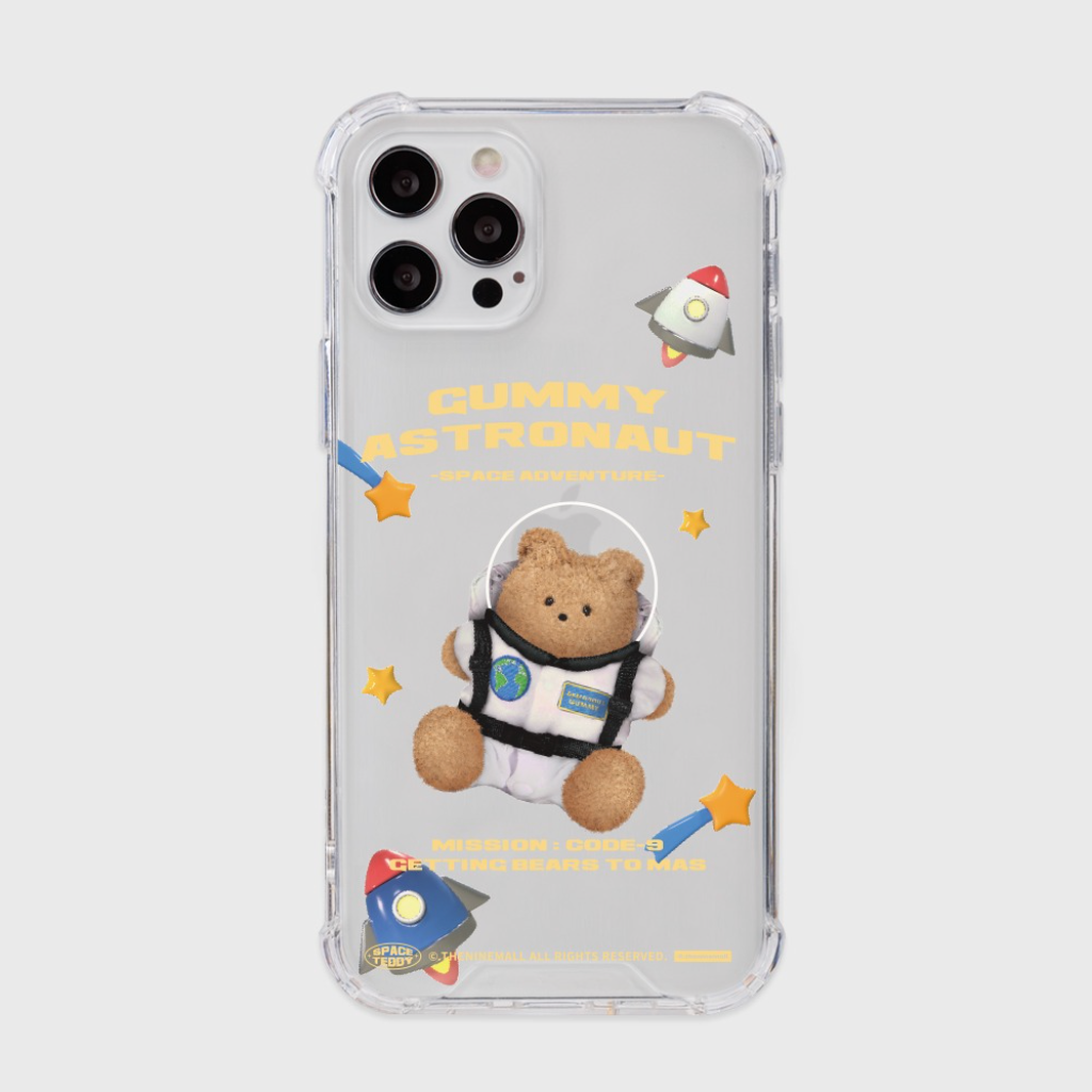 Rocket Space Phone Case (Clear/Tank Clear 透明/透明Tank款)