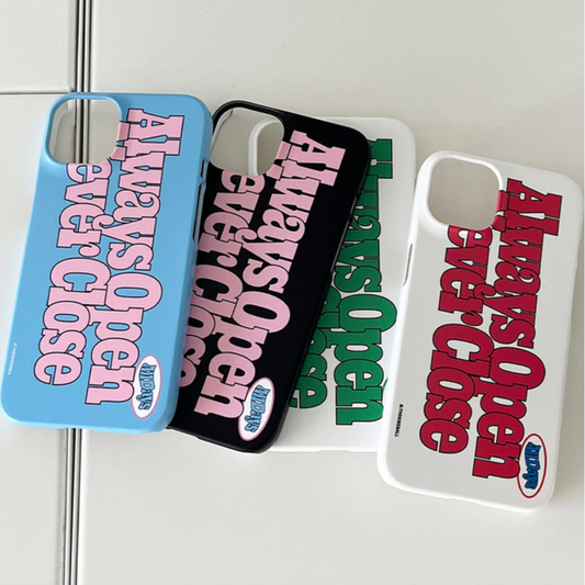 Bold Always Open  Phone Case (Hard 普通硬殼) (4色)