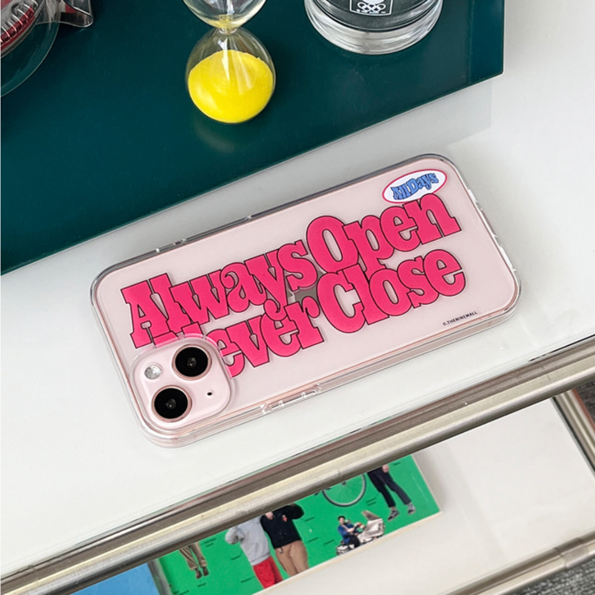 Bold Always Open Phone Case (Clear 透明款) (3色)