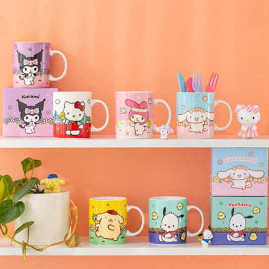 Sanrio Flower Mug Cup (7款)