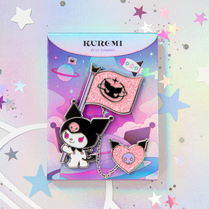 Sanrio Kuromi Project Chain Badge