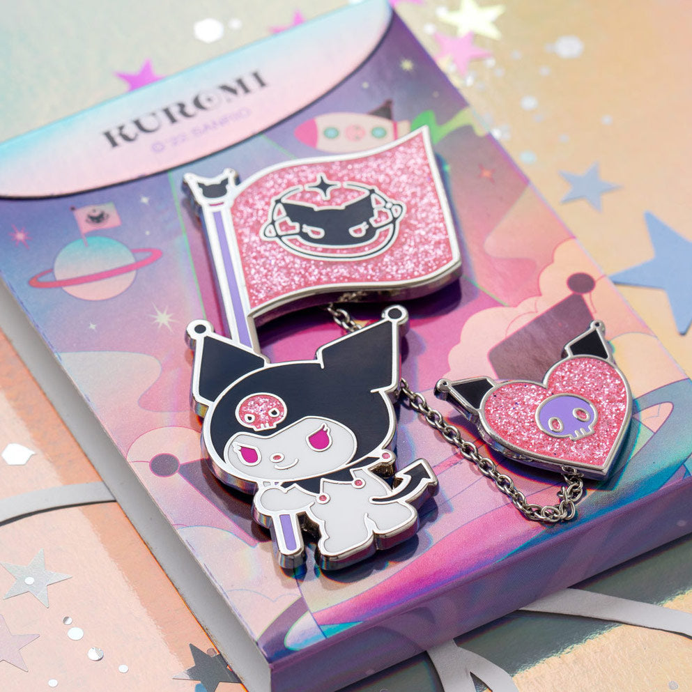 Sanrio Kuromi Project Chain Badge