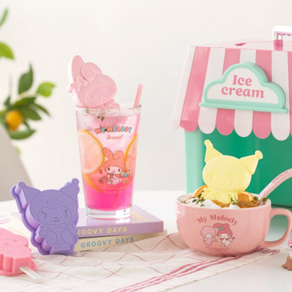 Sanrio Ice Cream Mold (Kuromi/Melody)