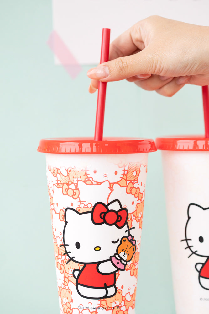 Sanrio Reusable Cold Tumbler Set Ver.2 (1 set 6個)