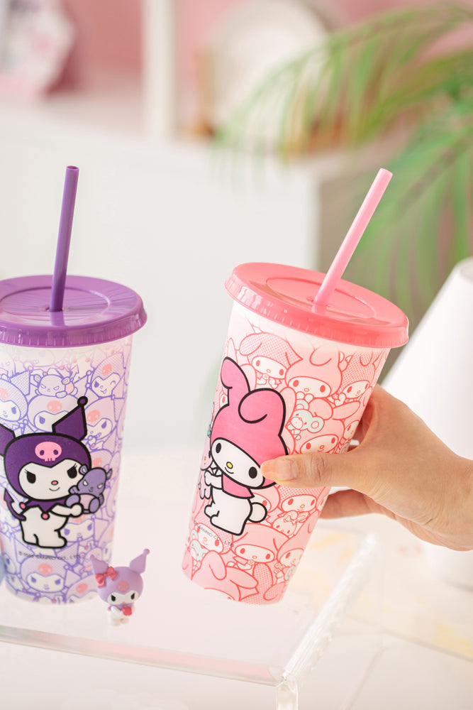 Sanrio Reusable Cold Tumbler Set Ver.2 (1 set 6個)